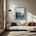 thumbnail image 2 of Main Street, Buffalo - Buffalo New York Photography City Architecture Street Photography Vintage Travel Poster Autumn Black Framed Wall Art Print 18 x 24 inches, 2 of 4