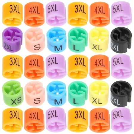 

200pcs Clothes Hanger Number Markers Clothes Hanger Number Marker for Shop