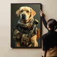 thumbnail image 6 of Kuvasz Wall Art Soilder Dog Posters - Kuvasz Dog Canvas Wall Art For Bedroom Decor - Christmas Wall Art - Funny Dog Signs, 6 of 6