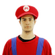 thumbnail image 1 of Gorro Fx Costumes Mario Plomero Rojo Adultos Unitalla, 1 of 3