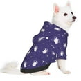 thumbnail image 2 of Gaeub Astronaut Rabbit Print Dog Hoodie Sweatshirts Warm Dog Clothes for Small Dogs,Puppy and Cat Costume-X-Large, 2 of 7