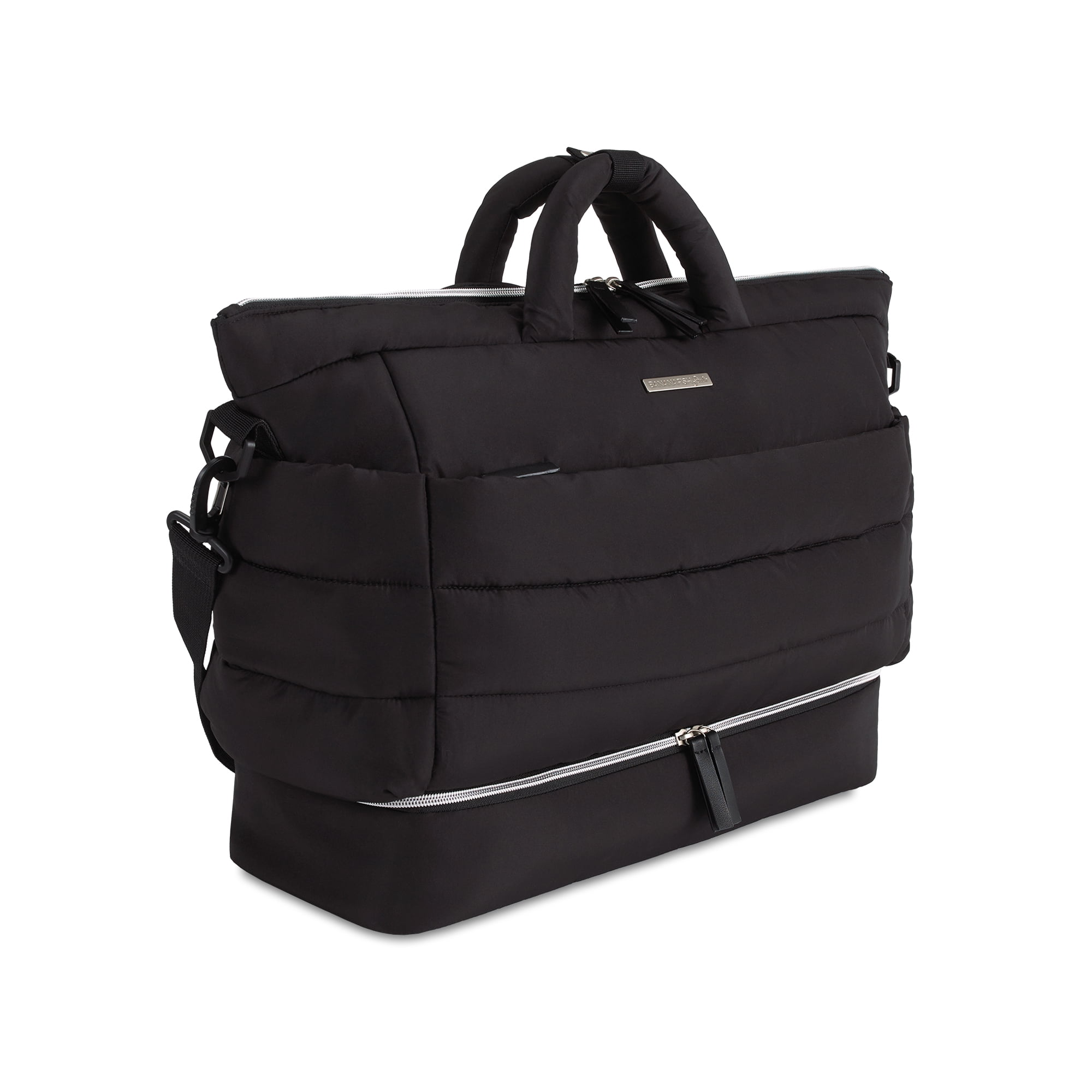Bananafish Studio Weekender Diaper Bag, Black, Unisex, Infant, Toddler