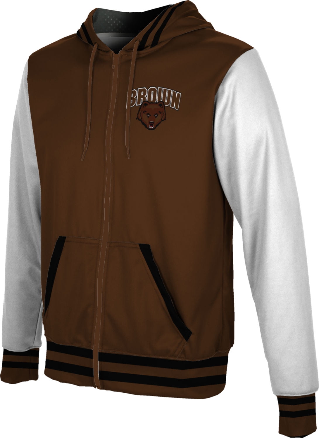 ProSphere Brown University Boys Full Zip Hoodie Letterman