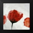 thumbnail image 2 of Open Journey 15x15 Black Modern Framed Museum Art Print Titled - Red Drops III, 2 of 5
