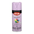 Krylon COLORmaxx Paint + Primer Spray Paint, Matte, Soft Lilac, 12 oz