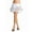 White, variant on RG Costumes 65415 15 in. Petticoat Teardrop - Red