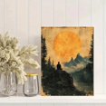 thumbnail image 2 of Qisvanset Framed Canvas Wall Art 12x16 Inch Lord's Prayer Vintage Landscape Religious Wall Art, 2 of 5