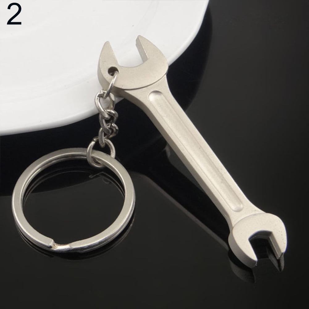 Bueautybox Creative Tool Style Wrench Spanner Key Chain Car Bag Keyring Metal Keychain Gift Bueautybox Creative Tool Style Wrench Spanner Key Chain Car Bag Keyring Metal Keychain Gift
