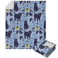 thumbnail image 1 of Eyes And Cats Silk Touch Sherpa Throw Blanket 50X60 Inches, 1 of 6