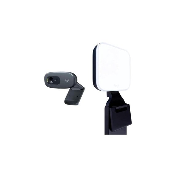 Logitech C270 Webcam & Litra Glow Bundle - LOGILIGHTBDL1