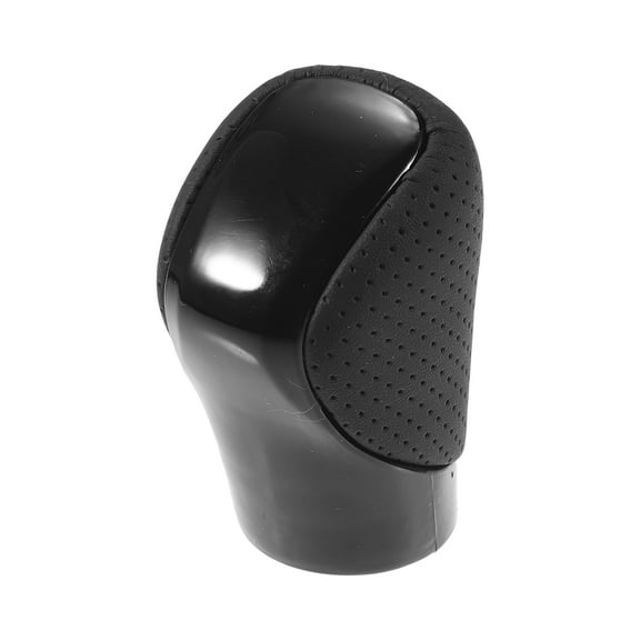 Unique Bargains Gear Shift Knob for Lexus ES300h 2016-2018 Faux Leather Stick Shifter Knob Black
