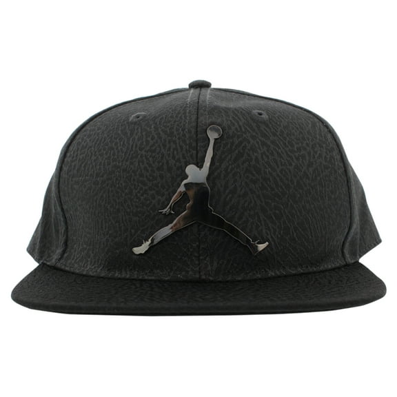 Jordan Boys Elephant Snapback Hat One Size Anthracite black