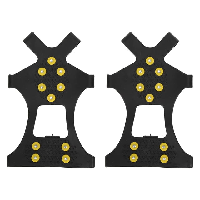 Crampones 10 Tacos Antideslizantes para Zapatos de Escalada En Hielo Y Nieve Puntas Antideslizantes para Tacos de Hielo de Caucho Blando Tpe Microspikes para SenderismoPesca ANGGREK Otros