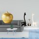 thumbnail image 2 of Escultura De Jirafa De Resina Moderna, Adorno Creativo De Fruta Para Mesa, Estantería, Comedor, Dormitorio, Oficina, 2 of 8