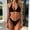 Black, variant on Bikini Sets for Women Bikini String Boho Swimwear Set Tummy Control Swimsuits Slimming Bikini for Women Bathing Suit Set Vacation Swimwear Cute Swimsuits Y2k Bikini