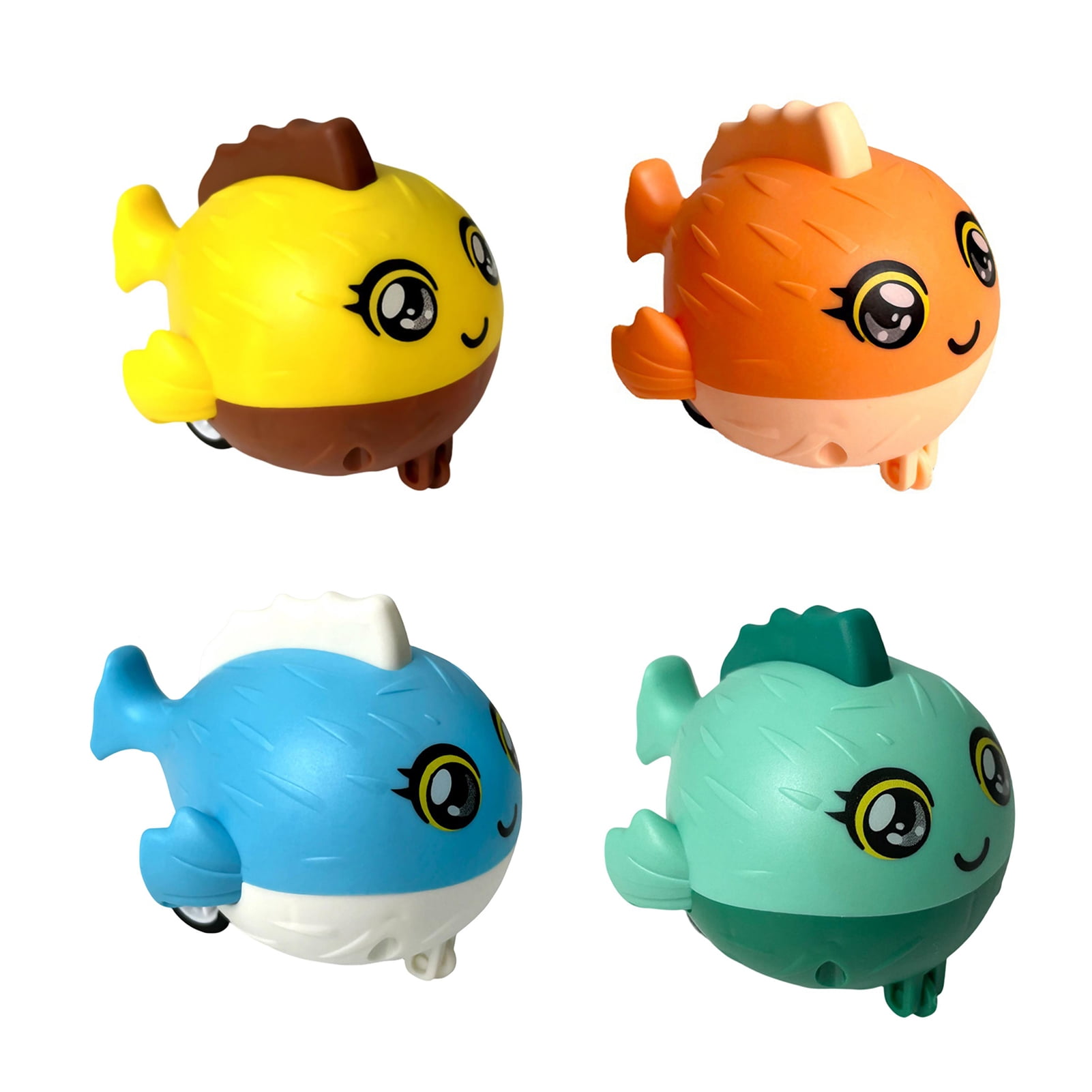 Aimiya Inertia Pufferfish Toy Cute Cartoon Puffers BatteryFree