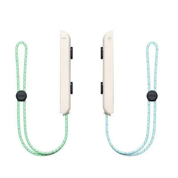 Wrist Strap for Switch Joycon – 2 Pack White Lanyard Attachments Replacement Parts Accessories with for Joy Con Controller(White)