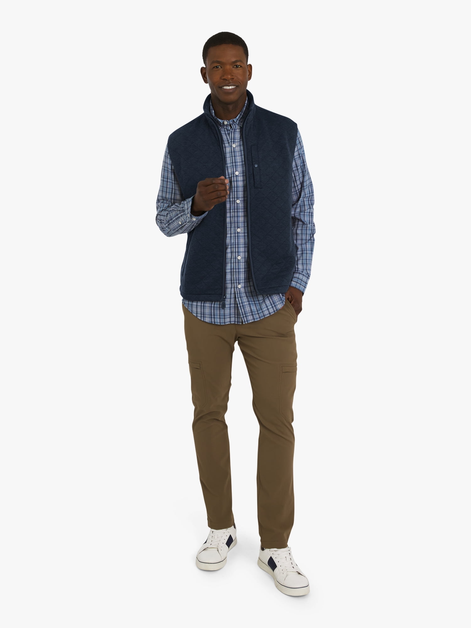 Chaps Men's & Big Men's Freeport Quilted Vest, Sizes S-3XL