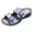 A-BU1343, variant on Womens Wedge Slide Sandals Dual Buckle Perforated Leather Thick Platform Soft Cushioned Insole Summer Casual Daily Outdoor Shoes