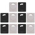 thumbnail image 1 of MasteelfCA 20pcs Plastic Computer Desk Table Grommet Cable Port Wire Hole Cover 50mm Wire Storage Rack Furniture for Office PC Desk (Black, Gray and White), 1 of 7