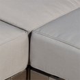 thumbnail image 3 of Noble House Cape Corail Extérieur Aluminium Ensemble de Conversation 10 Pcs avec Coussins, 3 of 13
