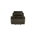thumbnail image 2 of New Classic Furniture Brookings 3 Pcs Fabric Power Reclining Living Set in Brown, 2 of 9