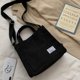 thumbnail image 2 of Bolso de trabajo de hombro casual Crossbody Bolso bandolera simple para el trabajo Escuela TravelBlack, 2 of 2