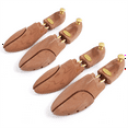 thumbnail image 3 of CONSDAN Cedar Shoe Trees for Men Women, USA Grown Cedar Wood, Adjustable Wood Shoe Tree, Medium, 2 Pairs, 3 of 7