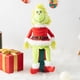 thumbnail image 5 of Grinch Decor Muñeca verde sentada desmontable hecha a mano para muñeca sin rostro,muñeca verde barbuda para muñeca de piernas largas,regalo de vacaciones,decoración de fiesta, 5 of 5