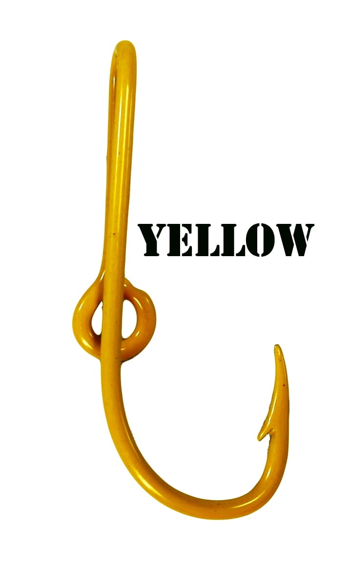 Eagle Claw Hat Hook Yellow Fish hook for Hat Pin Tie Clasp
