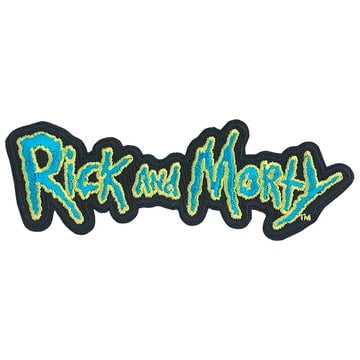 Rick & Morty Logo 4.2"x1.5" Patch
