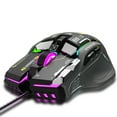 thumbnail image 1 of G6 Souris Mécanique RGB 12 Touches Filaire Gaming Mouse Design Ergonomique Macro 10 Touches Réglable 6 Vitesses DPI 13 Modes d'Éclairage RGB, 1 of 5