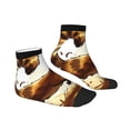 thumbnail image 6 of Salouo Autumn Raccoon In Forest Pattern Unisex Middle Tube Socks,Middle-Finger Knee High Socks Over The Calf Tube Stocking Crew Stockings for Women and Men Tube Socks, 6 of 8