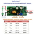 thumbnail image 4 of LED Pilote Module Haute Luminosité Constant Courant 1-3A Réglable PWM Contrôleur Haute Puissance pour les Lampes, 4 of 8