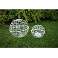 thumbnail image 4 of Chicken Balls Cage for Outside 8 Inch Plastic Spherical Chicken Cage Movable Chicken Coop Rollable Round Rabbits Duck Safe Walking Net, 4 of 5
