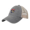 thumbnail image 1 of Florida Panthers Cowboy Mesh Baseball Cap Gray One Size, 1 of 5