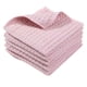 thumbnail image 1 of Paños de cocina JeashCHAT en liquidación, reutilizables, de microfibra, ultrasuaves, absorbentes y de secado rápido, 25 x 25 cm, paquete de 5, color rosa, 1 of 8