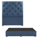thumbnail image 1 of Box Base Cama King Size+ Cabecera Ikki Azul, 1 of 8