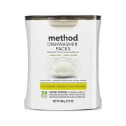 Method Dishwasher Packs - Lemon Mint - 30 ea Pack of 4