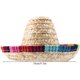 thumbnail image 2 of 1 Uds. Sombrero de paja para mascotas, Sombrero para el sol para gatos, Mini Sombrero mexicano de paja, paja trenzada con ajuste de cuerda de algodón para cachorros, gatos ER, 2 of 5