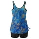 thumbnail image 4 of Trajes de baño Amzcrzy Tankini para mujer, trajes de baño, trajes de baño, bikini, traje de baño de dos piezas con estampado de moda de cintura alta conservador para mujer, multicolor, M, 4 of 5