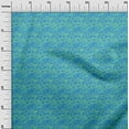 thumbnail image 2 of oneOone Georgette Viscose Mint Green Fabric Batik Sewing Fabric By The Yard Printed Diy Clothing Sewing Supplies 42 Inch Wide, 2 of 4