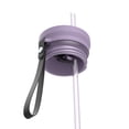 thumbnail image 6 of Contigo SnapSeal Leakproof Stainless Steel Reusable Water Bottle with Carrying Strap, Purple/Champagne, 24 oz, 6 of 10
