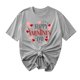 thumbnail image 1 of Camisetas de Manga Corta para Mujeres, Camiseta de Cuello Redondo Impresa de Moda, Primavera Y Verano Casual, 1 of 8