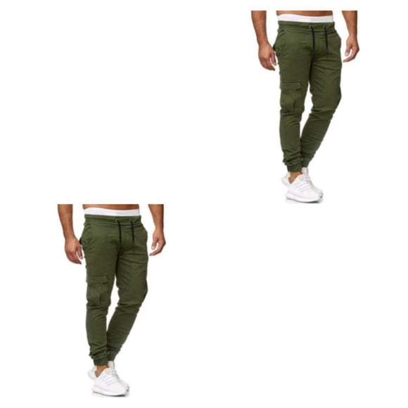 Pantalones de Algodón para Hombre Sonducket Verde SG 2Conjunto