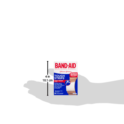 Band-Aid Tough Strips Bandages - 26 CT