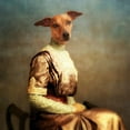 thumbnail image 2 of Roch, Martine 20x20 Black Ornate Wood Framed with Double Matting Museum Art Print Titled - Bambi, 2 of 4