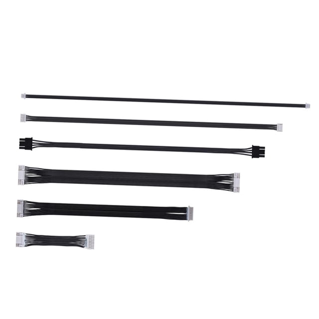Paquete combinado de 6 accesorios para impresora 3D, cable de impresora resistente, multifuncional, de repuesto flexible, fácil de instalar.