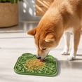 thumbnail image 4 of Lick Mat for Dogs, Silicone Pet Mat 7 Inch Lick Mat for Cats Slow Feeder for Dogs Pet Feeding Mat Calming Design for Relaxation Relief Gray, 1 Pack, 4 of 6