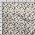 thumbnail image 4 of oneOone Georgette Viscose White Fabric Florals Dress Material Fabric Print Fabric By The Yard 42 Inch Wide, 4 of 5